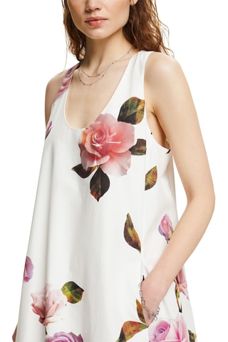 Vestido trapézio - Branco