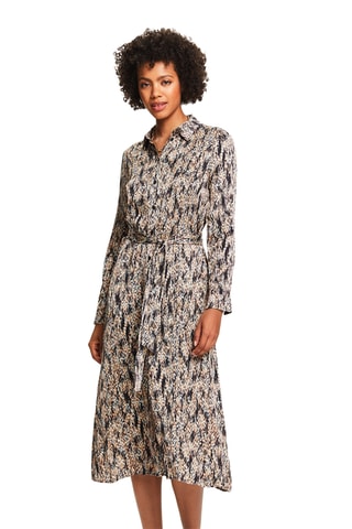 Vestido-camisa - Preto