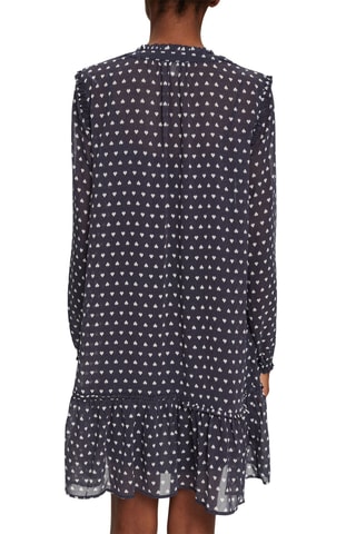 Vestido cintura baixa Azul-marinho