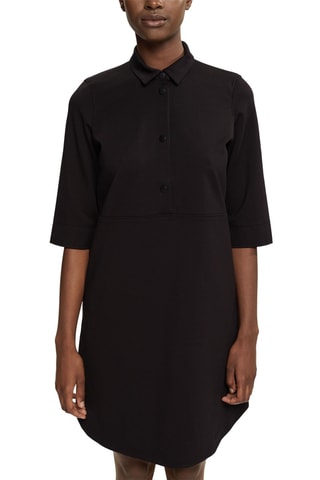 Vestido direito Preto