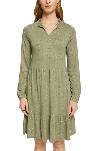 Vestido estilo patinadora Verde