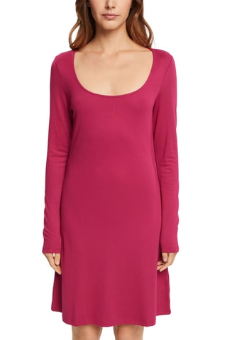 Vestido direito Framboesa