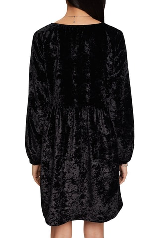 Robe en velours Noir