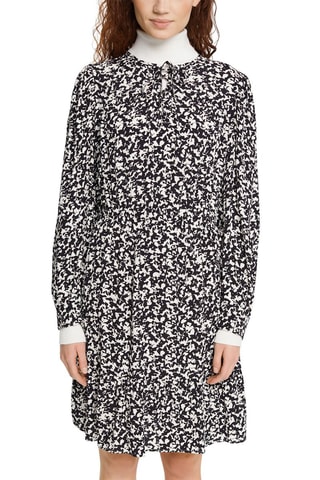 Vestido - Cinzento e branco