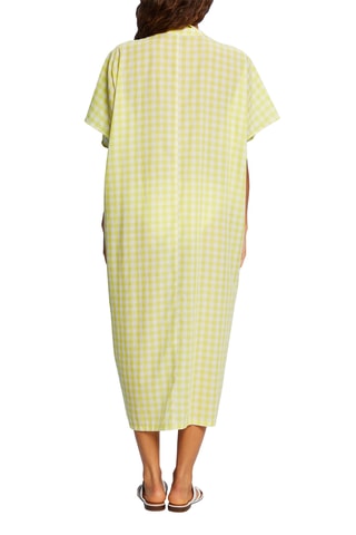 Vestido de praia - Amarelo e branco