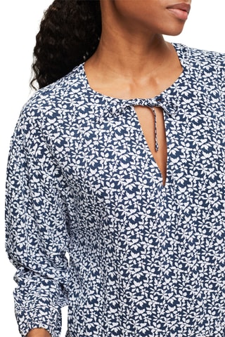Vestido de praia - Azul-marinho