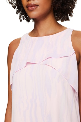 Vestido direito - Rosa-maquilhagem