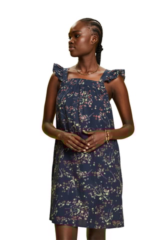 Robe droite - Bleu marine