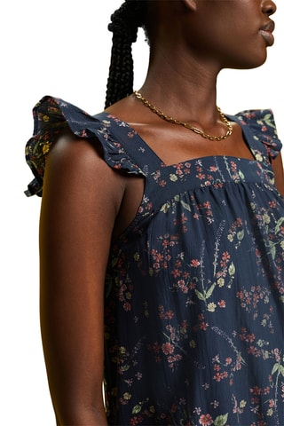 Robe droite - Bleu marine