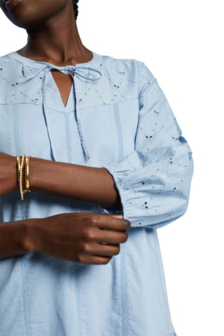 Robe trapèze - Bleu