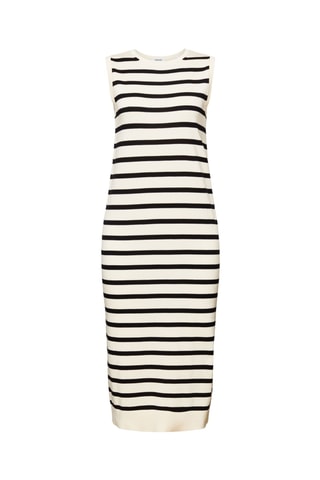 Vestido direito - Bege