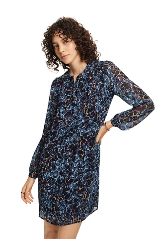 Vestido direito - Preto