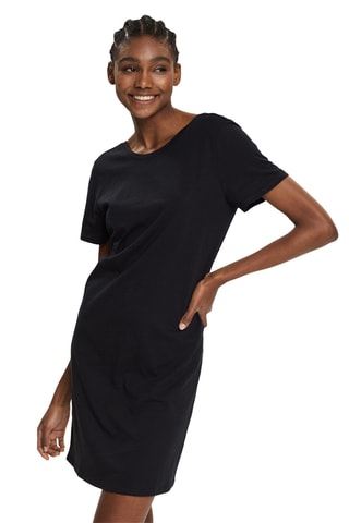 Vestido direito - Preto