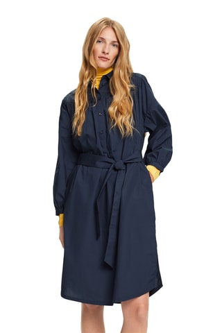 Robe droite - Bleu marine