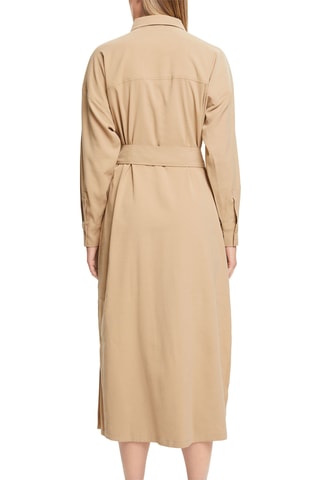 Vestido midi - Bege