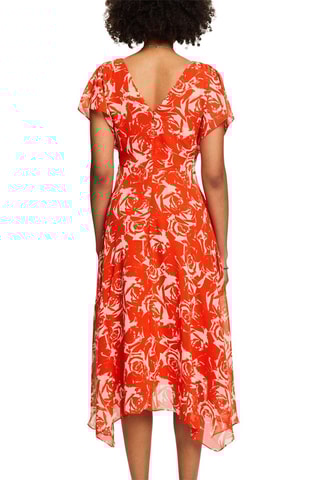 Vestido midi - Laranja