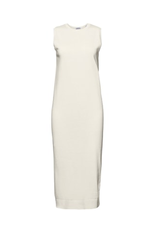 Nauwaansluitende Jurk - Beige