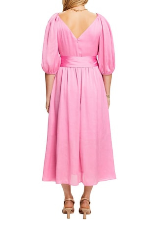 Vestido traçado - Rosa