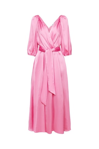 Vestido traçado - Rosa