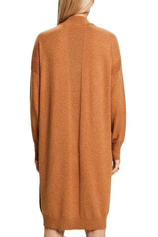 Vestido-camisola - Camel