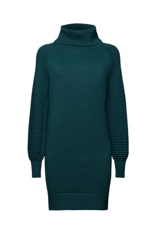 Vestido-camisola - Verde-esmeralda
