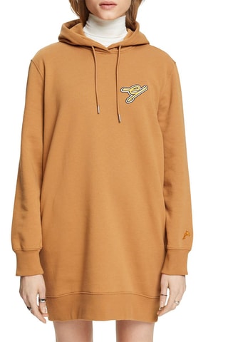 Vestido-sweat - Camel