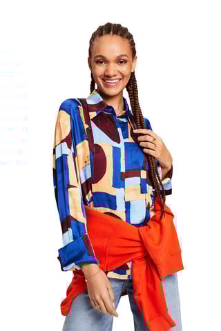 Camisa - Azul-real