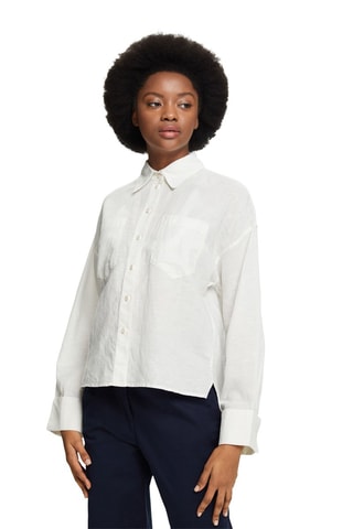 Camisa em linho - Branco