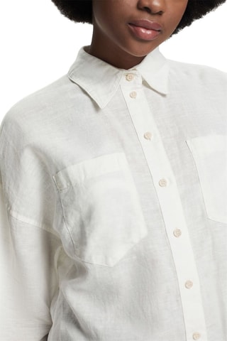 Camisa em linho - Branco
