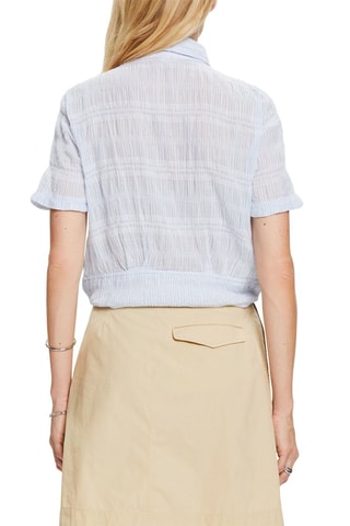 Camisa atada - Azul-celeste