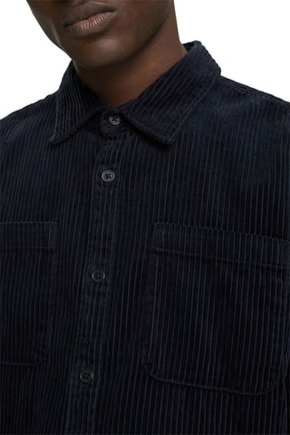 Camisa em veludo - Preto