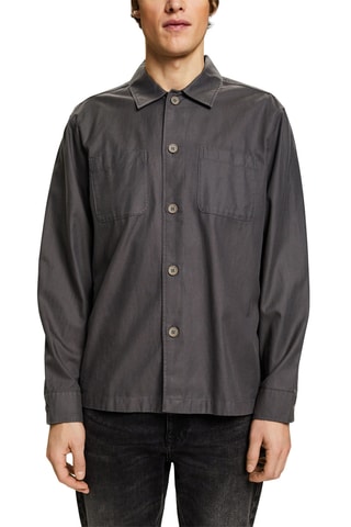 Camisa - Cinzento-escuro
