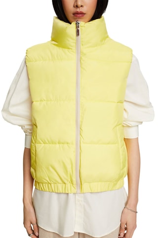 Colete acolchoado - Amarelo