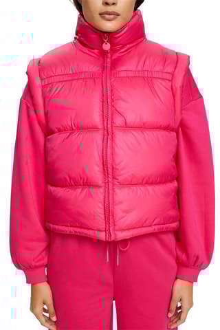 Doudoune sans manches - Fuchsia