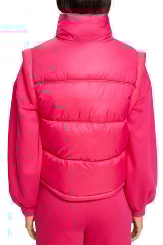 Doudoune sans manches - Fuchsia
