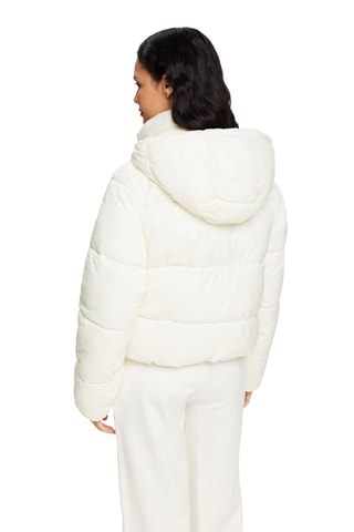 Doudoune à capuche - Blanc