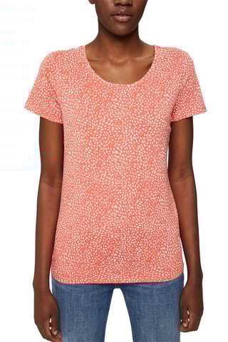 T-shirt en coton biologique Corail