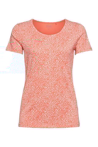 T-shirt en coton biologique Corail