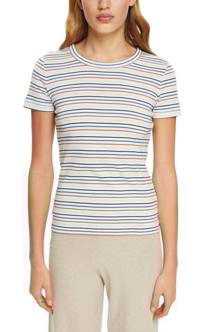 T-shirt en coton biologique Blanc