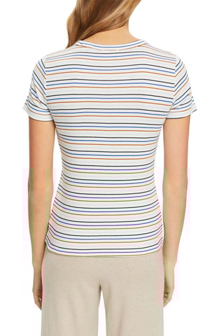 T-shirt en coton biologique Blanc