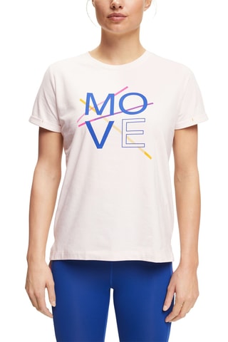 T-shirt en coton biologique Rose clair