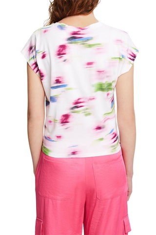 T-shirt noué - Blanc