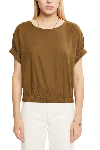 Blusa em linho - Caqui