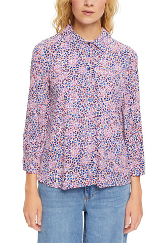 Blusa - Rosa e branco