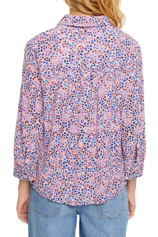 Blusa - Rosa e branco