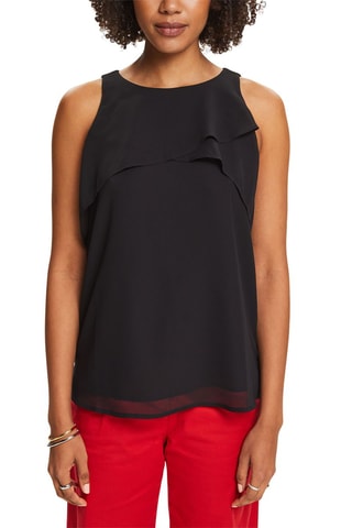 Blusa drapeada - Preto