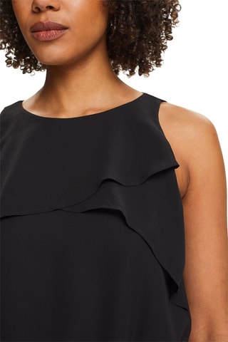 Blusa drapeada - Preto