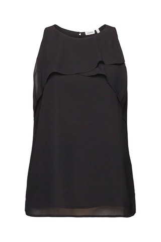Blusa drapeada - Preto