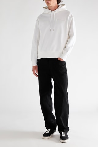 Sweat com capuz - Branco