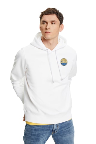 Sweat com capuz - Branco